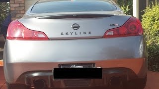 G37S370GT Fujitsubo Exhaust Dyno Run [upl. by Bamberger103]