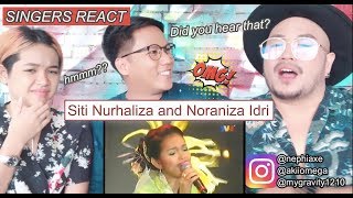 Siti Nurhaliza amp Noraniza Idris  Hati KamaSeparuh Akhir Irama Malaysia 1999 SINGERS REACT [upl. by Kessiah]