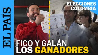 ELECCIONES COLOMBIA 2023  Fico y Galán se llevan la victoria  EL PAÍS [upl. by Acitel]