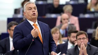 Konfrontation mit Orbán im Europaparlament [upl. by Notseh]