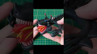 Dragon➤Polymer Clay Tutorial★Creatures Rose Clay★ shorts [upl. by Aldon]