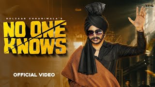 Gulzaar Chhaniwala – No One Knows Official Video Deepesh Goyal  Haryanvi Hip Hop Song [upl. by Heppman]