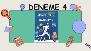 Newton Yayınları 6Sınıf Kondisyon Haftalık Kazanım Denemeleri  Deneme 4 Çözümleri [upl. by Ayotac]