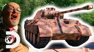 Test Driving A German Panther Tank Worth £14 Million  Combat Dealers [upl. by Ansley]