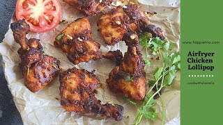 Air fryer chicken lollipop  Guiltfree Chicken Lollipop  airfryerrecipes [upl. by Suiradal]