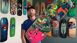 Mike Vallely Street Plant 30th Anniversary Barnyard Reissue Skateboard Deck  Limited Run and Signed [upl. by Estella]