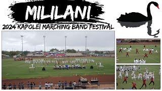 KRAMPUS  2024 Mililani HS quotTrojanquot Marching Band  2024 Kapolei Marching Band Festival [upl. by Nevak]