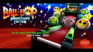 BallHop Anniversary Edition the 1 skee ball style game for Android  Apple iOS Gameplay Trailer [upl. by Lasala]