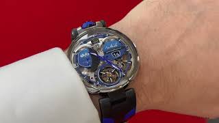 Wristroll with BOVET Battista Tourbillon [upl. by Cordula]