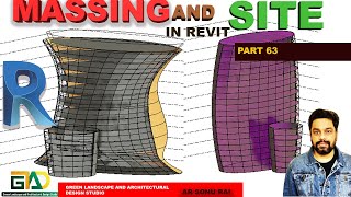 MASSING AND SITE IN REVIT PART 63 revitarchitecture bim massingrevit [upl. by Laenahtan54]