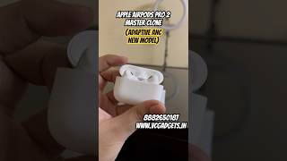 AirPods Pro 2 Master Clone 🔥H3 CHIP Adaptive ANC  Saptial Audio  GPS amp Wireless Charging [upl. by Yssep]