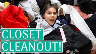 Closet Cleanout Routine 2024 [upl. by Yellas]