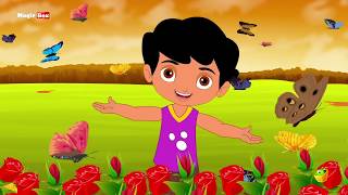 मैं गुलाब का फूलMain Gulab Ka Phul  Rose flower song  Hindi Rhymes  Hindi Rhymes for Kids [upl. by Aihtak]