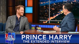 Prince Harry The Duke of Sussex Talks Spare with Stephen Colbert  EXTENDED INTERVIEW [upl. by Sidonie]