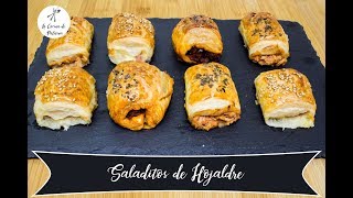 Saladitos de Hojaldre Variados  Aperitivos Fáciles y Rápidos [upl. by Geirk]