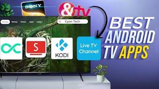 7 Must ⚡Have Android TV Apps 2024  Live Tv Apps for Android Tv  Jio TV Alternative Apps [upl. by Medina151]