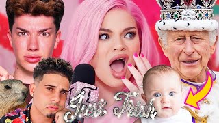 Is Trisha Giving BIRTH to King Charles Addressing the Royal Family CONSPIRACY  Just Trish Ep 50 [upl. by Ynetruoc]