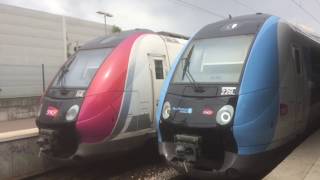 Gare dErmontEaubonne  Transilien H et J RER C [upl. by Alten]