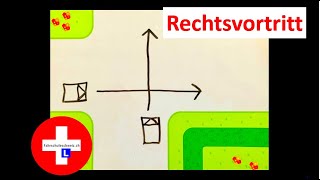 Rechtsvortritt by Fahrschule Schweiz [upl. by Nednal325]