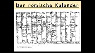 Der römische Kalender erklärt  Wie datierten die Römer Latein  julianischer Kalender 12 [upl. by Pleione]