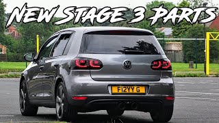 NEW STAGE 3 PARTS  My FASTEST 060 in the GOLF MK6 14 TSI [upl. by Zullo]