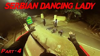 Serbian Dancing Lady Part 4  Indian Parkour  Dancing Lady  Horror pov Flyingmeenaboi [upl. by Emiatej256]