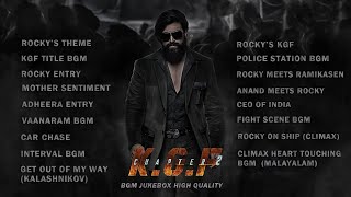 KGF Chapter 2  BGM  High Quality   KGF 2 OST  Yash  Ravi Basrur  Prasanth Neel  Bebop [upl. by Capello1]