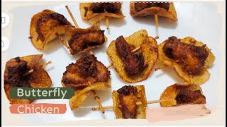 Butterfly Chicken  Simple Chicken Recipe  Iftar Special Recipe [upl. by Ynnub724]