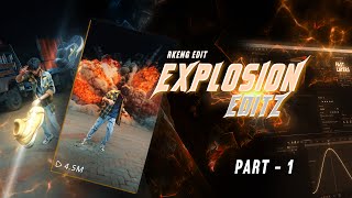 EXPLOSION EDIT  Trending on Instagram  RKENG EDIT [upl. by Neetsyrk]