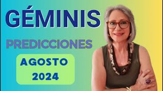 GÉMINIS PREDICCIONES AGOSTO 2024 [upl. by Lundt149]