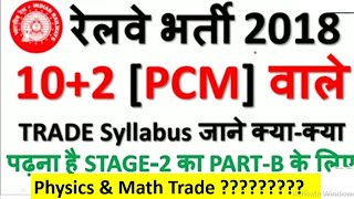 Physics amp Maths syllabus for RRB TECHNICIAN [upl. by Epstein]