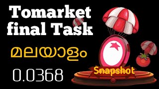 Tomarket Final update Malayalam For Airdrop [upl. by Sluiter]