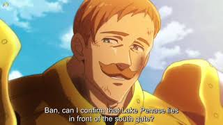 Escanor VS Estarossa Eng Dub [upl. by Akire]