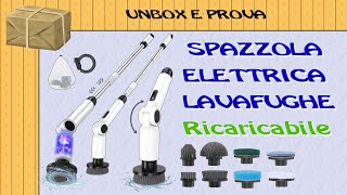 Spazzola rotante Homtronics lava fughe Ricaricabile [upl. by Hurleigh589]