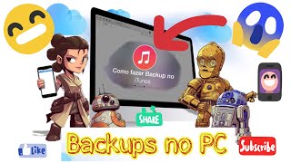 COMO FAZER BACKUPS NO ITUNES USANDO PC OU MAC  BACKUPS IPHONE IPOD E IPAD  APPLE  APPLE SUPORTE [upl. by Ttegirb]