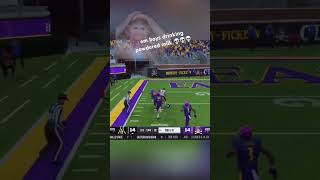 nahh em boys running extra laps at practice 😂😂😂 cfb25 ncaa25 collegefootball25 memes funny [upl. by Sihon369]