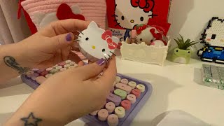 ASMR Hello Kitty Store Role Play  Soft Spoken [upl. by Anyrb698]