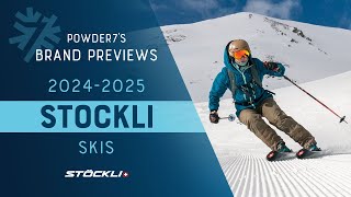 20242025 Stockli Skis Preview  Powder7 [upl. by Ahsuat906]