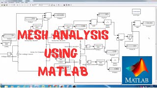 Mesh Analysis using MATLAB software [upl. by Renee]