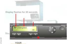 Digital Tachographs  Overspeeding [upl. by Eadas]