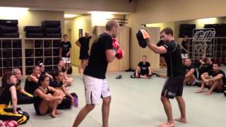 Sensei David Whitehead Kickboxing Exam 100MA Ottawa [upl. by Maurer348]