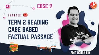 🧐Term 2 Reading  Case Based Factual Passage by Amit Sir  CBSE Class 9 English Grammar  Umang 2021 [upl. by Oirottiv85]