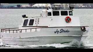 The Sinking of the Jig Strike Sport Fishing boat at Cortez Bank in California [upl. by Abehs]