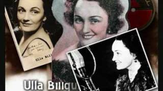 Ulla Billquist 19071946 Jag har en liten Melodi 1939 [upl. by Aneekal]