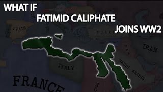 What If Fatimid Caliphate Joins WW2  Hoi4 Timelapse [upl. by Leahcimal]