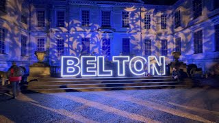 Christmas lights at Belton House  Truly magical  2022  National Trust [upl. by Aicilak]