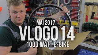 VLOG014 DIY 1000 WATT EBike  50 kmH Pedelec selber bauen 160 Euro [upl. by Ejroj]