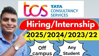 Tcs HiringInternship New Opportunities For Students And Freshers  Tcs Nqt December Announced 2023 [upl. by Ecyaj]