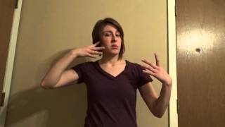 A Basic Course in ASL Vocab Lesson 12 [upl. by Rusell]