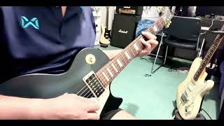 IRON MAIDEN backing tracks “Prisoners “cover guitar for lessons [upl. by Rouvin323]